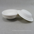 Biodegradable Disposable Sugarcane SaladBowl With Lid Sugarcane Bagasse Food Bowl